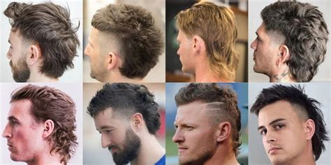 haircuts mullet style|different types of mullets.